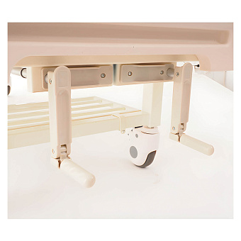 Кровать функциональная механическая с объемно-формованным пластиковым ложем